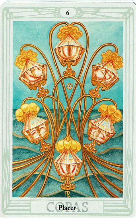 6 copas tarot marsella|Tarot Marsella: Seis de Copas